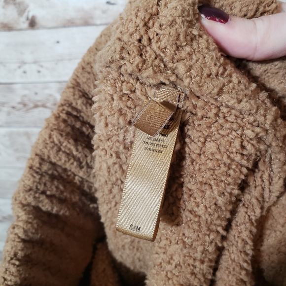 SKIMS Camel Cozy Knit Shorts Sleep Lounge Kim Kardashian Tan Brown - Picture 5 of 10